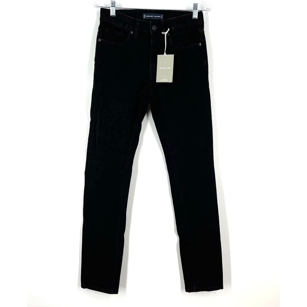 Everlane Uniform The‎ Slim Jean Black Organic Cotton Men's Size 28X32 NWT